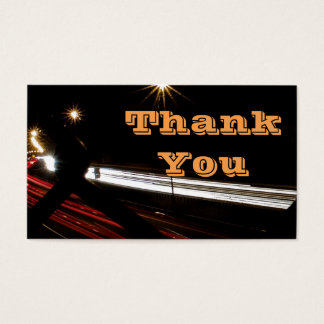 Uber Eats Order Danke Business Card