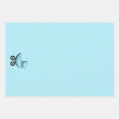 Über eine Baby-Dusche laden Sie ein Geschenkbeutel Geschenkpapier Set (Vorderseite 2)