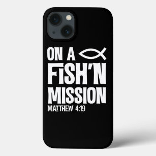 über eine Fangmission Matthew 4 19 Fischer von Män Case-Mate iPhone Hülle