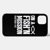 über eine Fangmission Matthew 4 19 Fischer von Män Case-Mate iPhone Hülle (Rückseite (Horizontal))
