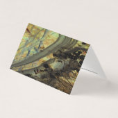 "Über einem Biber-Staudamm II" Abstrakt erweiterte (Vorderseite)