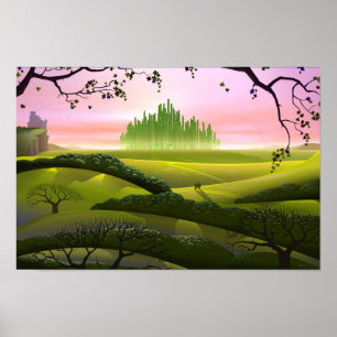 Über einen Regenbogen Poster