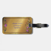 Über Eleganz-Gewohnheits-Gepäckanhänger hinaus Gepäckanhänger (Rückseite horizontal)