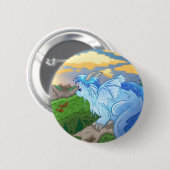 Über Erddrache-Berg hinaus Button (Vorne & Hinten)