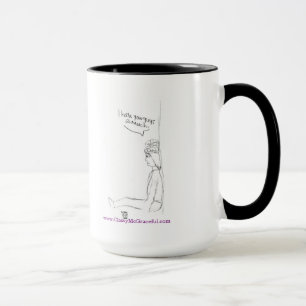 "Über es" Tasse