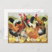 Über etwas zu reden postkarte (Vorne/Hinten)