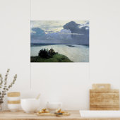 Über ewige Stille von Isaac Levitan Poster (Küche)