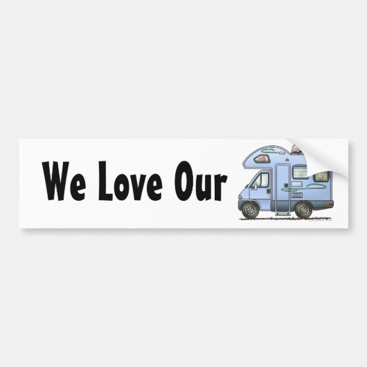 Über Fahrerhaus-Camper RV-Autoaufkleber Autoaufkleber (Vorne)