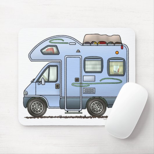 Über Fahrerhaus-Camper RV Mousepad (Mit Mouse)