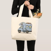 Über Fahrerhaus-Camperrv-Tasche Jumbo Stoffbeutel (Vorderseite (Produkt))