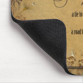 Über Familien Mousepad (Ecke)