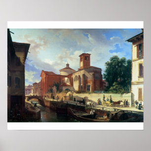 Über Fatabene Fratelli, Mailand, 1830 Poster