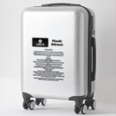 Uber Flash Direct Diretrizes Aufkleber (Koffer)