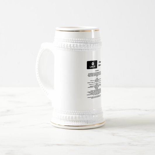 Uber Flash Direct Diretrizes Bierglas (Vorderseite Links)