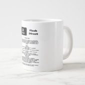 Uber Flash Direct Diretrizes Jumbo-Tasse (Vorderseite Rechts)