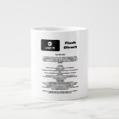 Uber Flash Direct Diretrizes Jumbo-Tasse (Vorderseite)