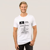 Uber Flash Direct Diretrizes Tri-Blend Shirt (Vorderseite voll)