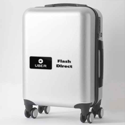 Uber Flash e Direct Aufkleber (Koffer)