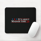 Über Frau Time Harris 2024 Kamala Childless Cat Mousepad (Mit Mouse)