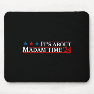 Über Frau Time Harris 2024 Kamala Childless Cat Mousepad
