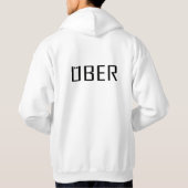 UBER GANG FÜR UBER FAHRER ÜBERALL! HOODIE (Rückseite)