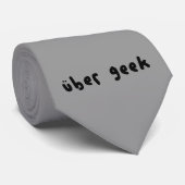 Uber Geek-Krawatte Krawatte (Gerollt)