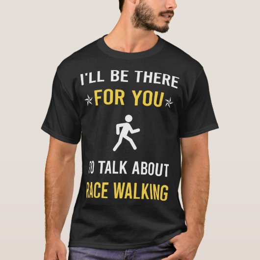Über Gehen sprechen T-Shirt (Vorderseite)