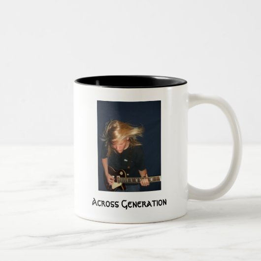 Über Generations-Tasse Zweifarbige Tasse (Rechts)