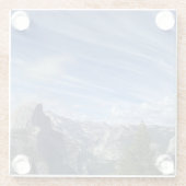 Über halber Haube Glasuntersetzer (Rückseite)