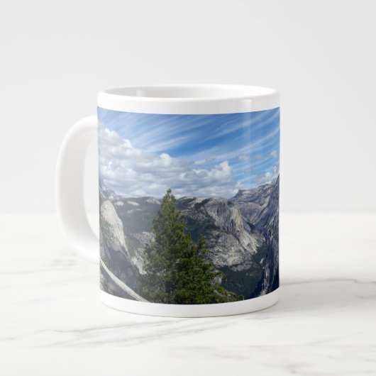 Über halber Haube Jumbo-Tasse (Vorderseite Links)