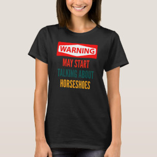Über Hufeisen T-Shirt