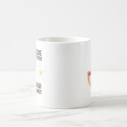 Über Hunde nachdenken - Personalisiert Kaffeetasse (Mittel)