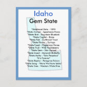 Über Idaho Postkarte (Vorderseite)