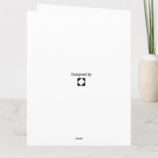 Über Ihren Debutantall Karte (Rückseite)