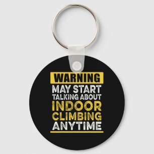Über Indoor-Klettern sprechen, wann immer lustiger Schlüsselanhänger