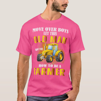 Über Jungs dieser alte Mann zeigt dir, wie man Bau T-Shirt