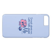Über kleine Miss Chatterbox reden Case-Mate iPhone Hülle (Rückseite (Horizontal))