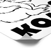 Über Koalafied Funny Poster (Ecke)