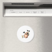 Über Kuh gekippt Magnet (In Situ (Geschirrspüler))