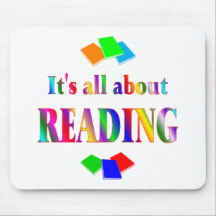 Über Lesung Mousepad
