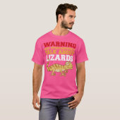 Über Lizards reden Funny Leopard Gecko Lover T-Shirt (Vorne ganz)