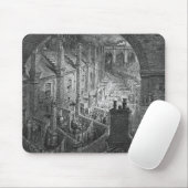 Über London - durch Schiene Mousepad (Mit Mouse)