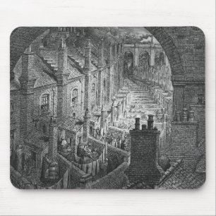 Über London - durch Schiene Mousepad