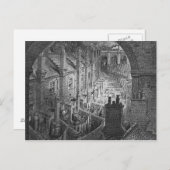 Über London - per Bahn Postkarte (Vorne/Hinten)