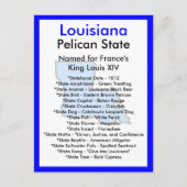 Über Louisiana Postkarte (Vorderseite)
