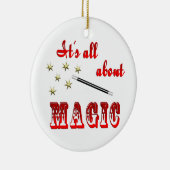 Über Magie Keramikornament (Rechts)