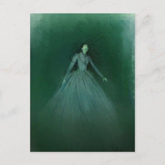 Über Magnet Feiertagspostkarte (Vorderseite)