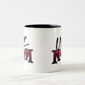 Uber Mama-Rot Zweifarbige Tasse (Mittel)