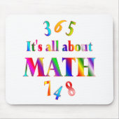 Über Mathe Mousepad (Vorne)