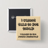 Über mein Button zum Abzeichen "Limit Funny Button (Vorne & Hinten)